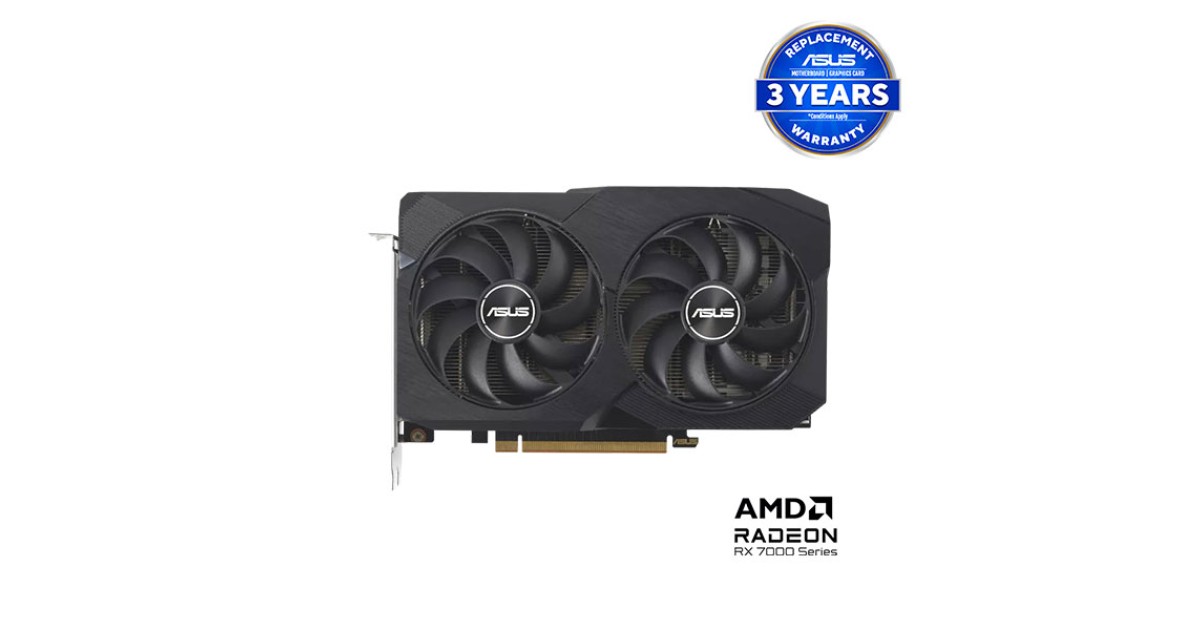 ASUS Dual Radeon RX 7600 OC 8GB GDDR6 Graphics Card Price in BD